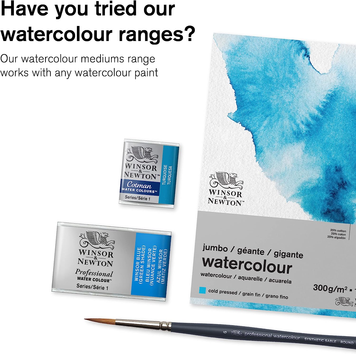 Winsor & Newton Watercolor Medium, Art Masking Fluid, 75ml (2.5oz) bottle,Yellow - Image 8